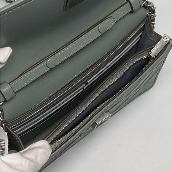 Tory Burch Fleming Soft Chain Wallet Bag - Picture 12 of 14